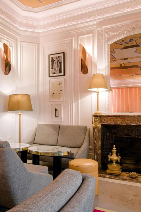 Hôtel Vernet Champs Elysées Paris — lounge