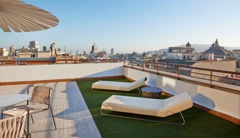 NH Collection Barcelona Gran Hotel Calderon — roof