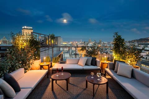 NH Collection Barcelona Gran Hotel Calderon — roof