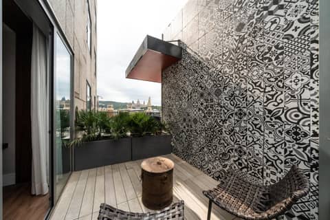 Catalonia Barcelona Plaza — balance & terrace
