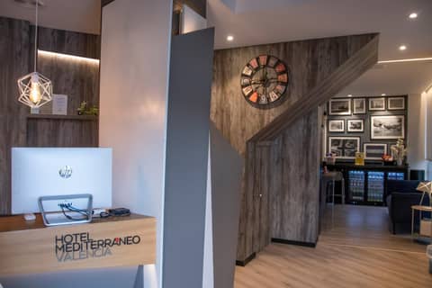 Hotel Mediterraneo Valencia — recepcion & lobby