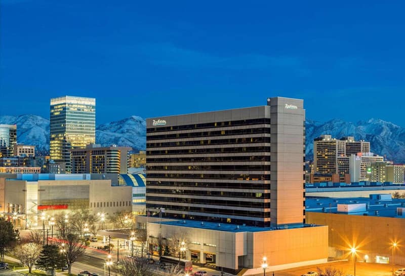 Radisson Hotel Salt Lake City Downtown — building