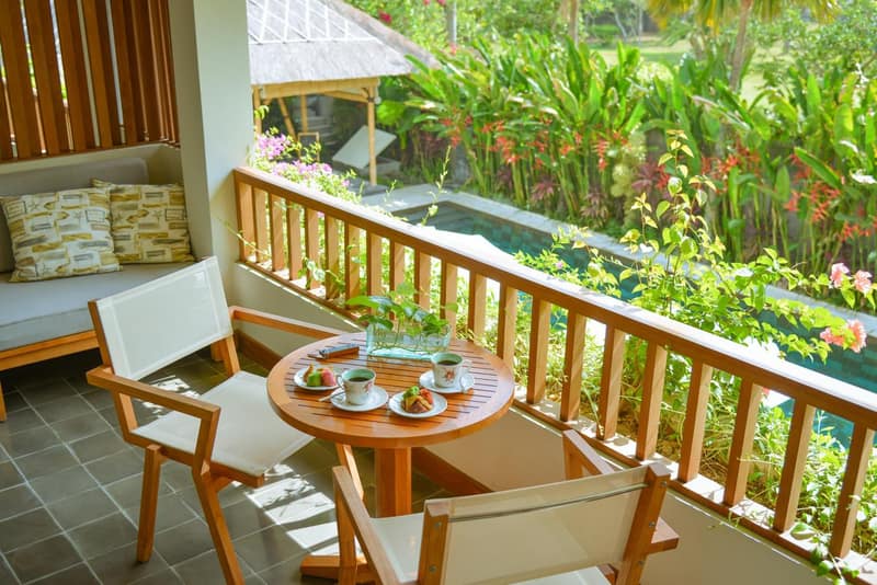 The Open House Jimbaran Bali — balance & terrace