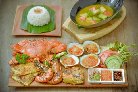 The Open House Jimbaran Bali — dining