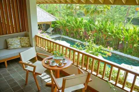 The Open House Jimbaran Bali — balance & terrace