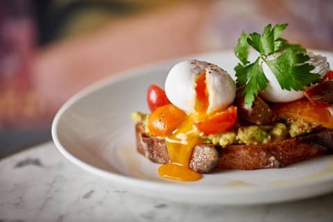 St Martins Lane London — breakfast buffet