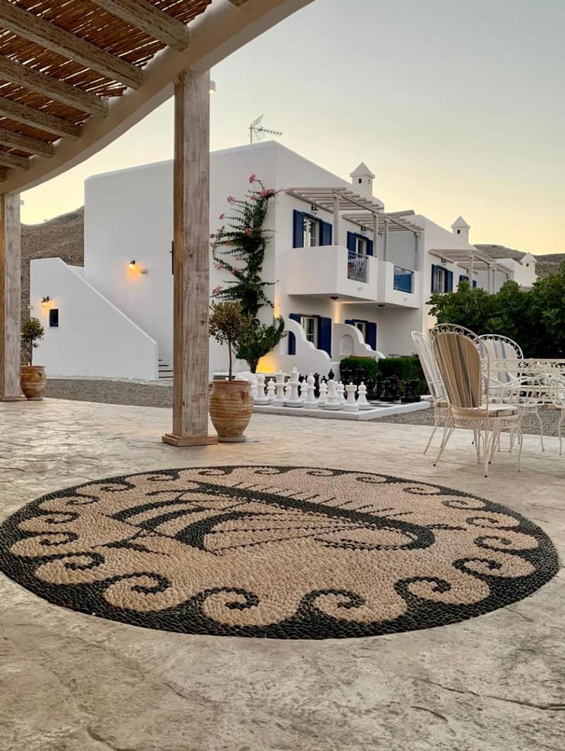 'Lindian Myth' Sea View Studios — building