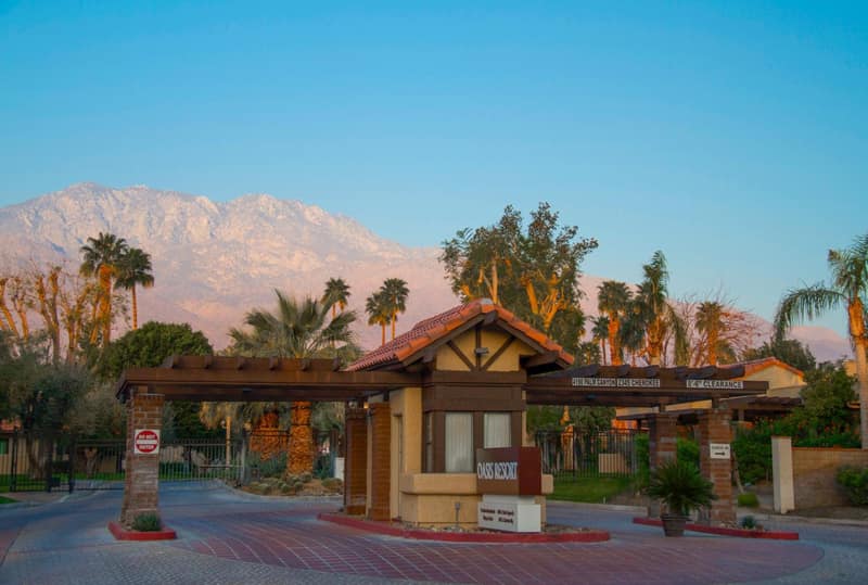 The Oasis Resort — building