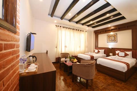 Skye Inn Kathmandu — hotel room