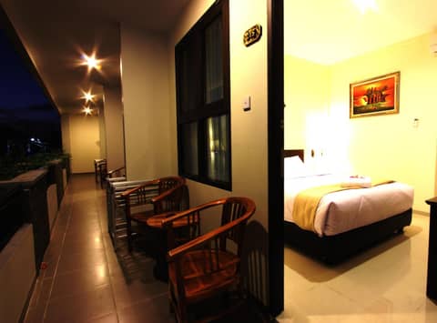 Manggar Indonesia Hotel — balance & terrace