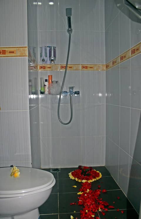 Manggar Indonesia Hotel — bathroom
