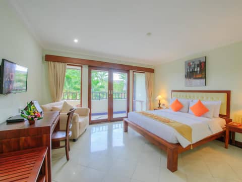 Hotel Villa Lumbung Bali Seminyak — hotel room