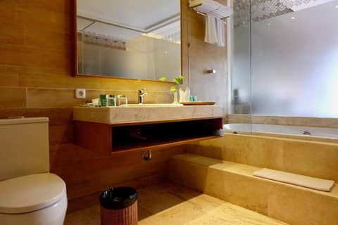 Abhayagiri - Sumberwatu Heritage Resort — bathroom