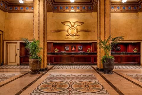The Roosevelt Hotel New Orleans - Waldorf Astoria Hotels & Resorts — recepcion & lobby