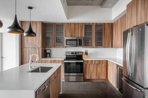 Kasa 2nd Street Austin — kitchen