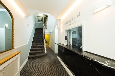 Caring Hotel — hotel reception