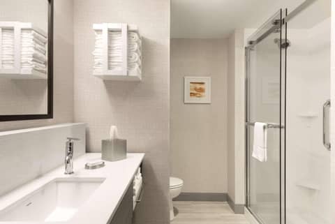 Hampton Inn & Suites St Charles Old Town Area, Mo — bathroom