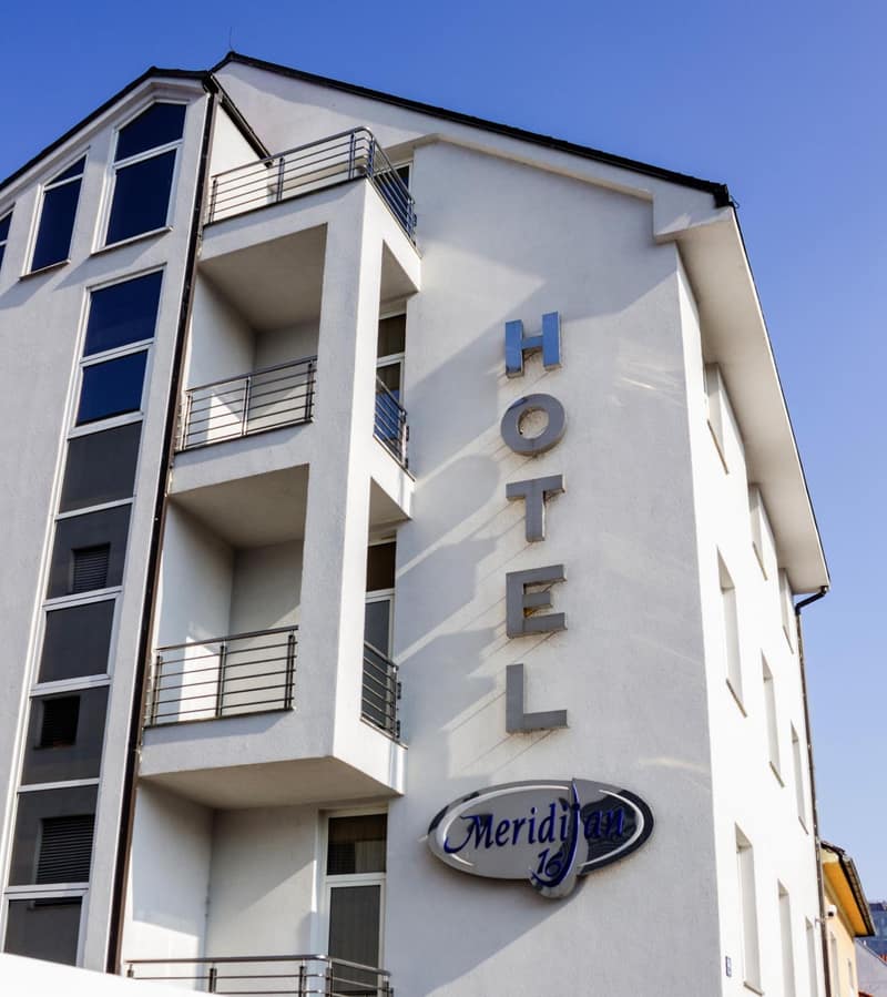 Hotel Meridijan16 — building