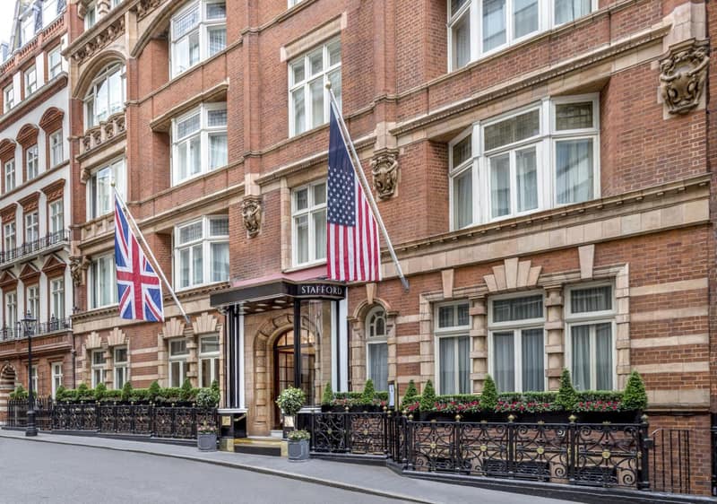The Stafford London — building