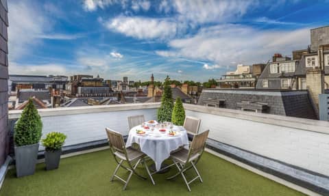The Stafford London — roof