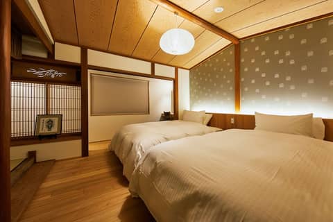 Gion Shirakawa no Yado — hotel room