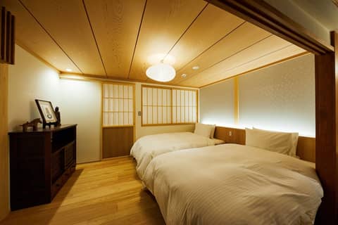 Gion Shirakawa no Yado — hotel room