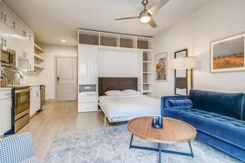 Sentral East Austin at 1630 E Sixth — hotel room