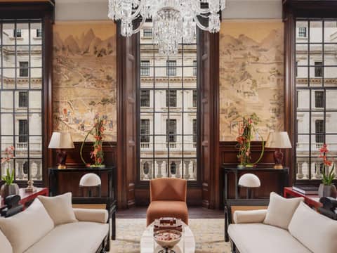 Raffles London at The OWO — living room