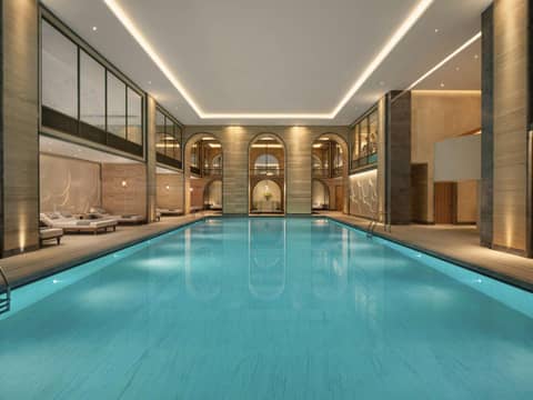 Raffles London at The OWO — indoor pool