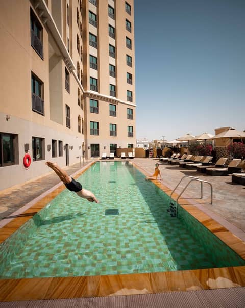 Traders Hotel Qaryat Al Beri — recepcion & lobby