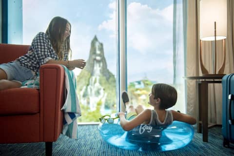 Universal's Cabana Bay Beach Resort — human