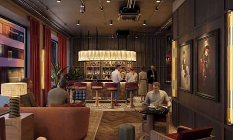 Radisson RED Oslo City Centre, A Verified Net Zero Hotel — lounge