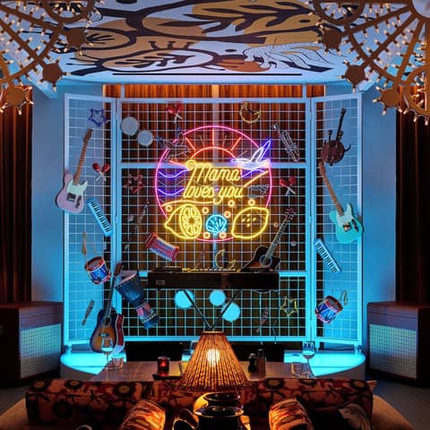 Mama Shelter Nice — lounge