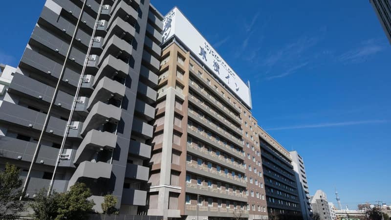 Toyoko Inn Tokyo Monzen-nakacho Eitaibashi — building