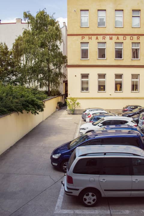 Pension Pharmador — parking