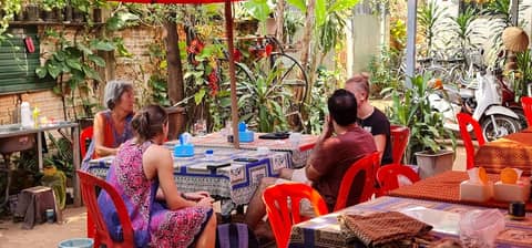 Relax Resort Angkor Villa — dining