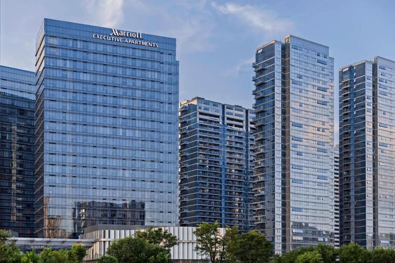Marriott Executive Apartments Hangzhou Yuhang — building