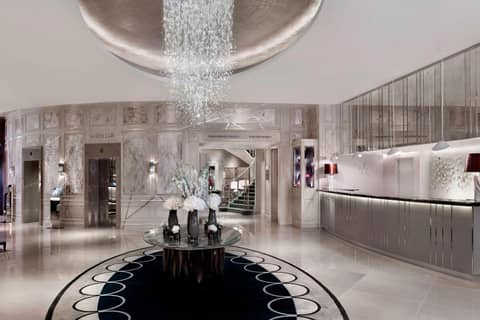 The Park Tower Knightsbridge, a Luxury Collection Hotel, London — hotel reception