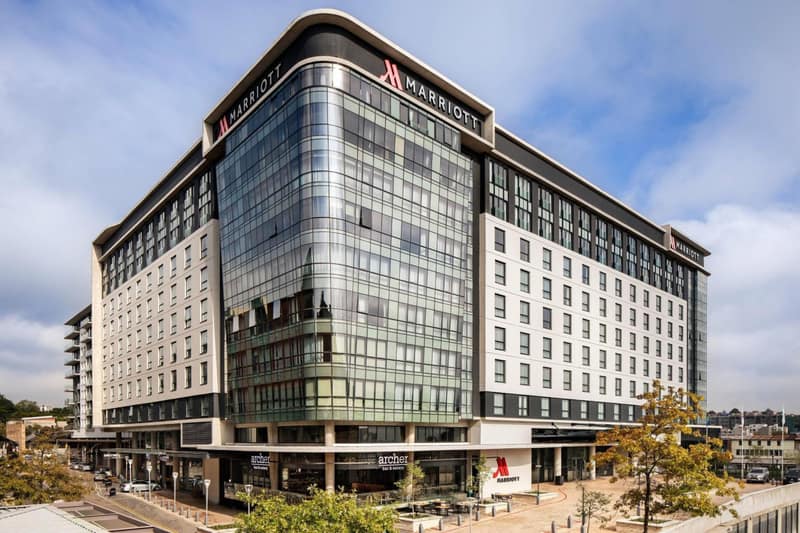 Johannesburg Marriott Hotel Melrose Arch — building