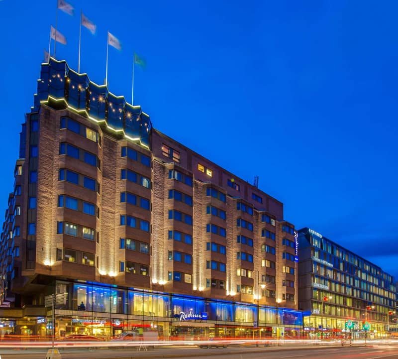 Radisson Blu Royal Viking Hotel, Stockholm — building