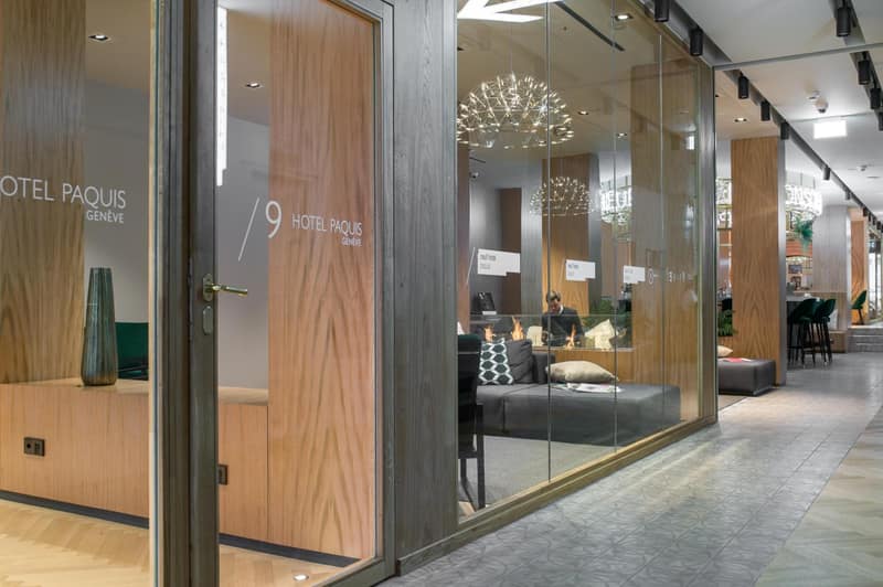 9Hotel Paquis — recepcion & lobby