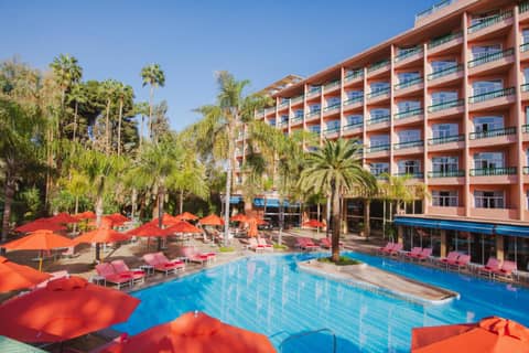 Es Saadi Marrakech Resort - Hotel — recepcion & lobby
