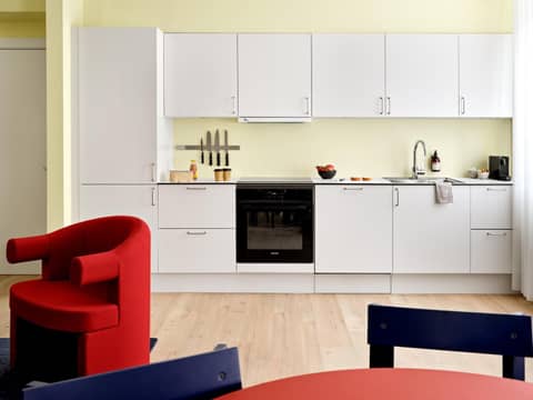 BRIK Apartment Hotel — kitchen