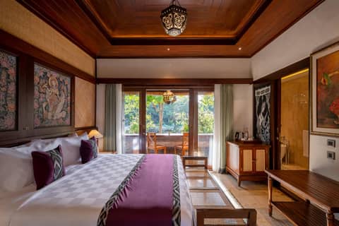 Puri Saraswati Dijiwa Ubud — hotel room