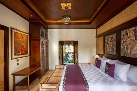 Puri Saraswati Dijiwa Ubud — hotel room