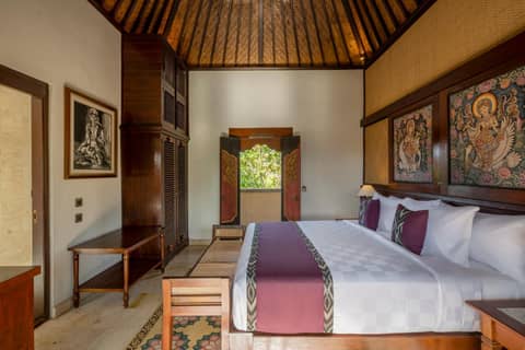 Puri Saraswati Dijiwa Ubud — hotel room