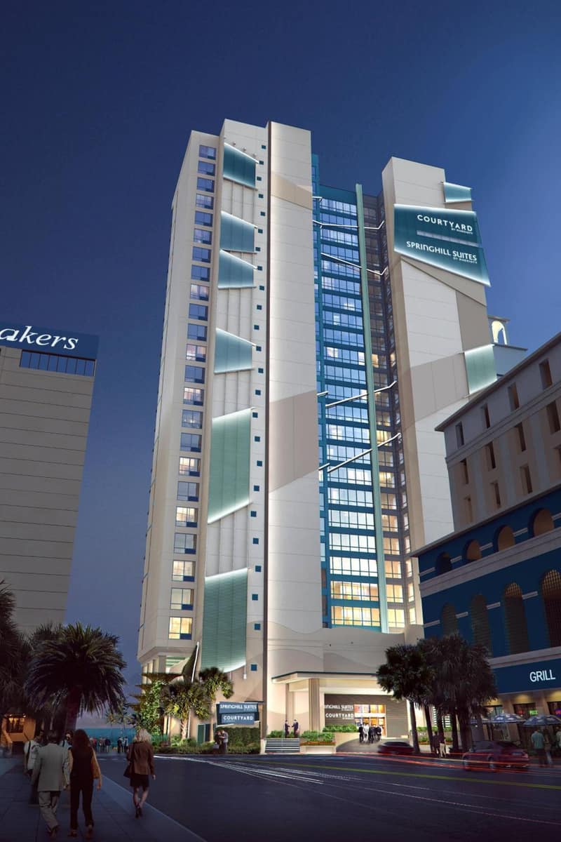 Courtyard by Marriott Myrtle Beach Oceanfront — building