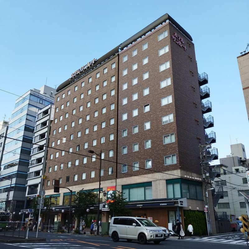 Hotel Sunroute Asakusa — building