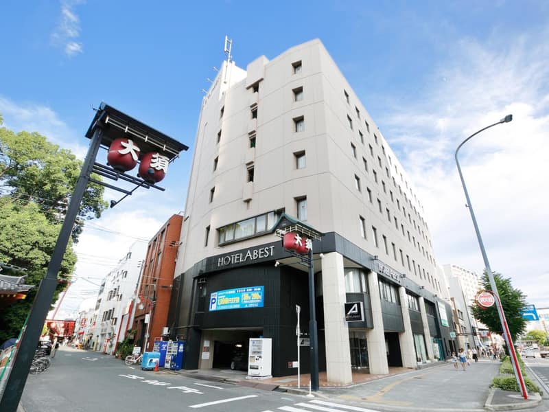 Hotel Abest Osu Kannon Ekimae Hane no Yu — building