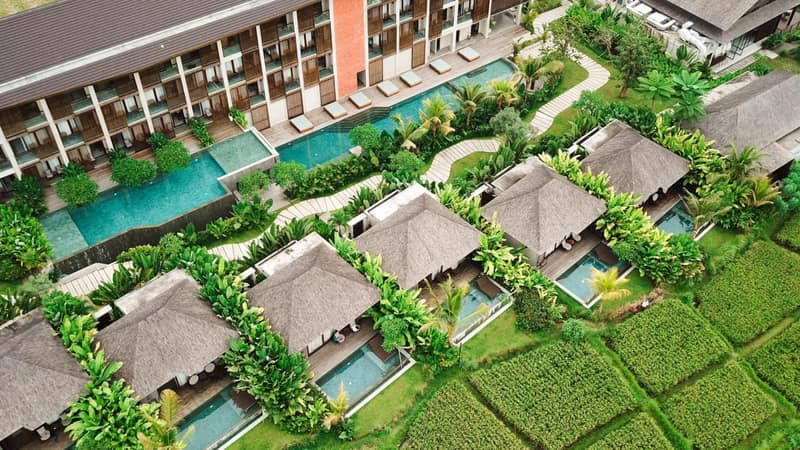 The Garcia Ubud Hotel & Resort — building
